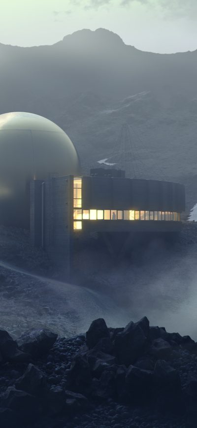 Fond d'écran Following The Orbit 4k sur iPhone