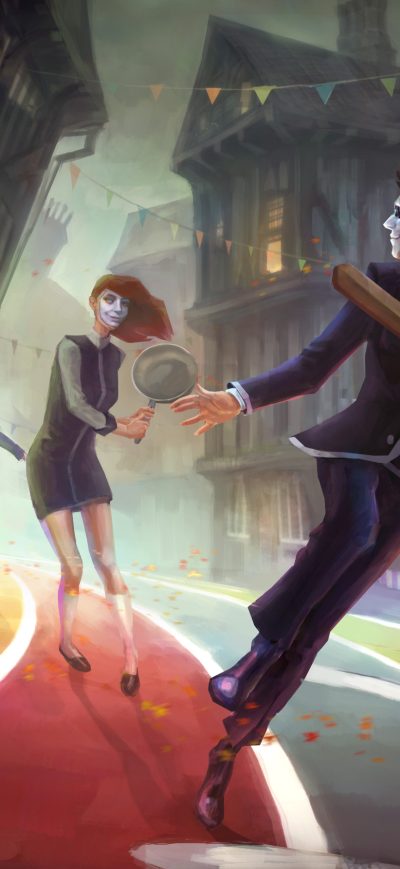 Fond d'écran iPhone We Happy Few Video Game