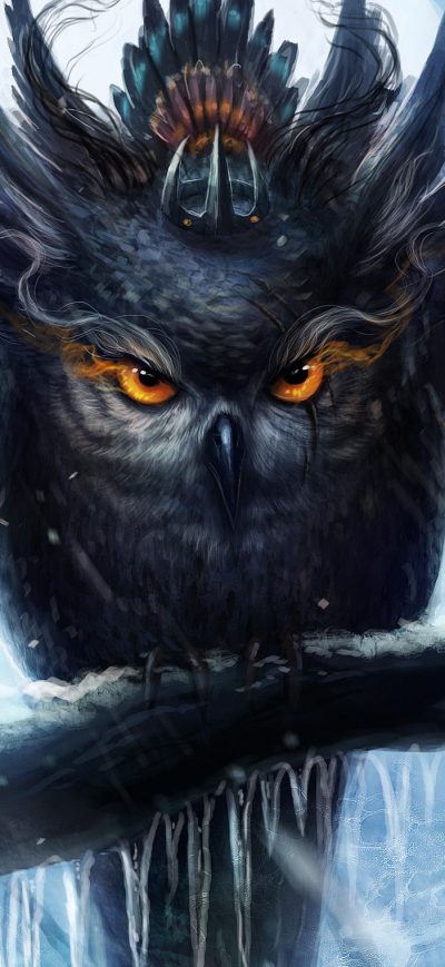 Fond d'écran iPhone Mother Owl