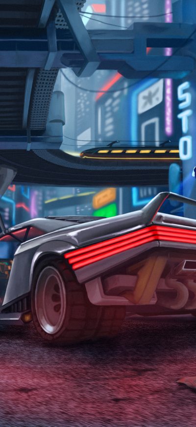 Fond d'écran iPhone Cyberpunk 2077 Fan Art 4k