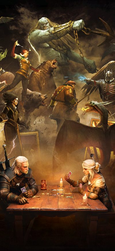 Fond d'écran iPhone Gwent The Witcher Card Game