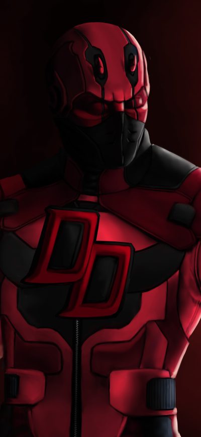 Fond d'écran iPhone Daredevil Ninja 4k Artwork