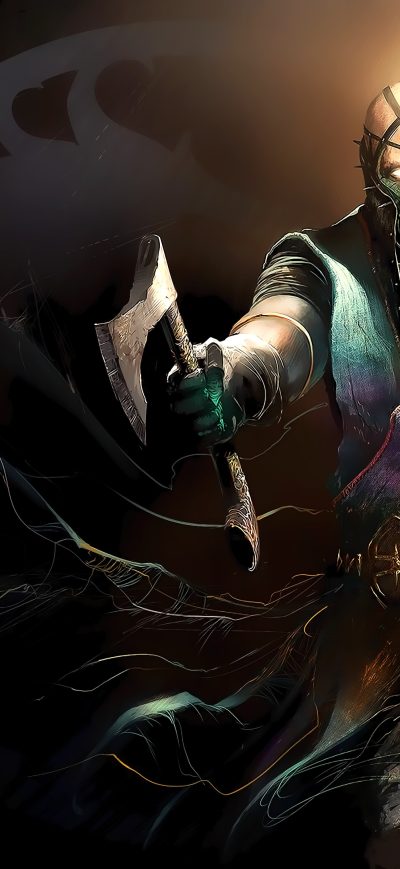 Fond d'écran iPhone Chameleons Mortal Kombat 4k