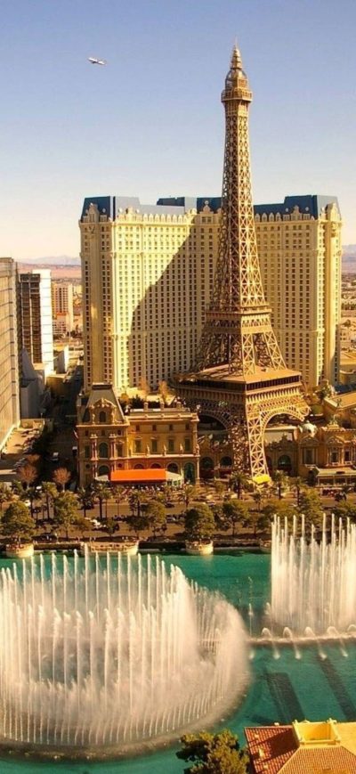Fond d'écran iPhone Las Vegas Fountains