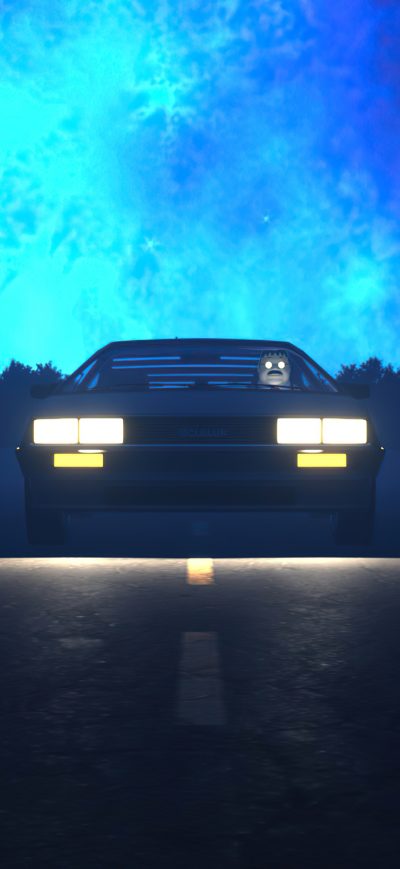 Fond d'écran iPhone Dmc Delorean Synth Ride