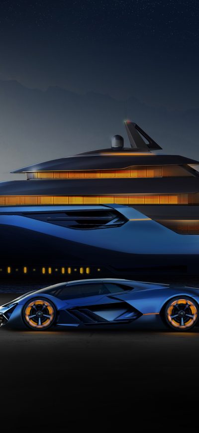 Fond d'écran iPhone Lamborghini Terzo Millennio And Explorer Concept 4k