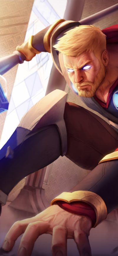 Fond d'écran God Of Thunder Art sur iPhone