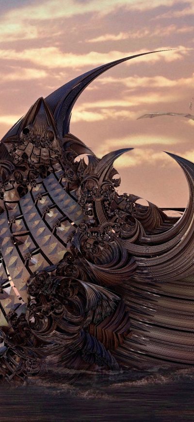 Fond d'écran iPhone Dragon Ship