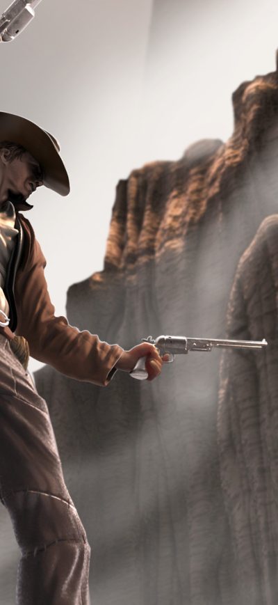 Fond d'écran iPhone Gunslinger