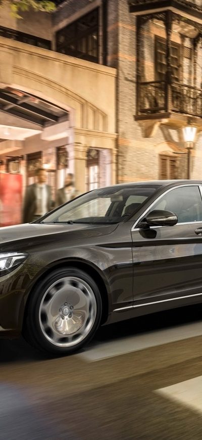 Fond d'écran S Class Mercedes sur iPhone