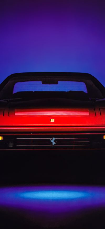 Fond d'écran iPhone Ferrari Testarossa Italian Car 5k