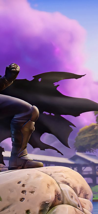 Fond d'écran iPhone Batman In Fortnite Game 5k