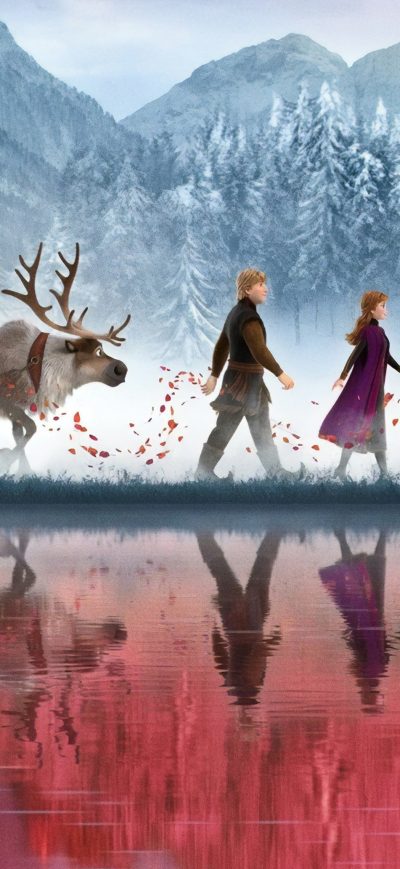 Fond d'écran iPhone Frozen 2 2019 4k