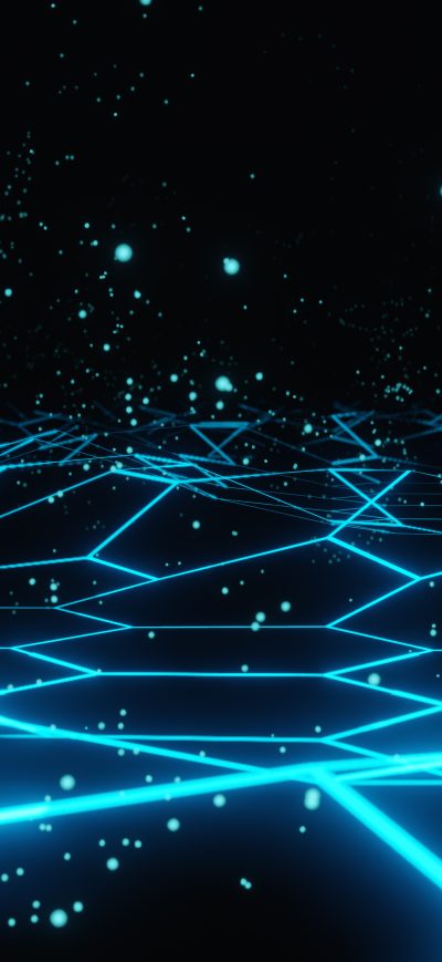 Fond d'écran iPhone Hexagon Blender 4k