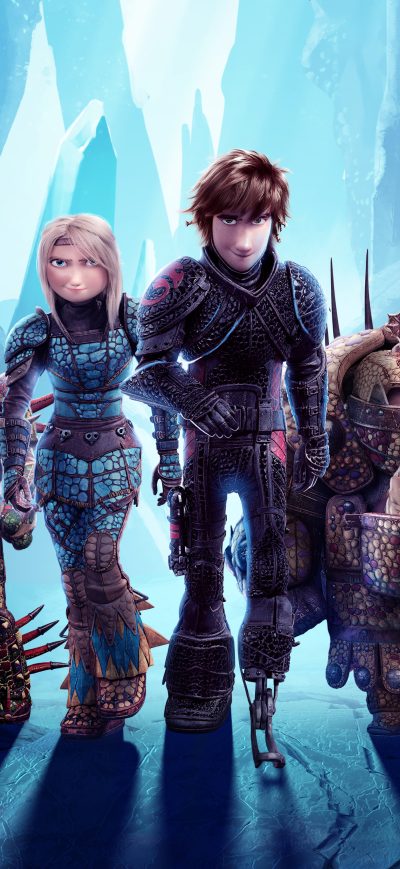 Fond d'écran iPhone How To Train Your Dragon 3 Key Art 5k