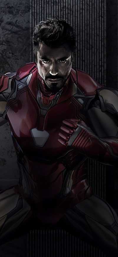 Fond d'écran iPhone Iron Man Endgame 4k
