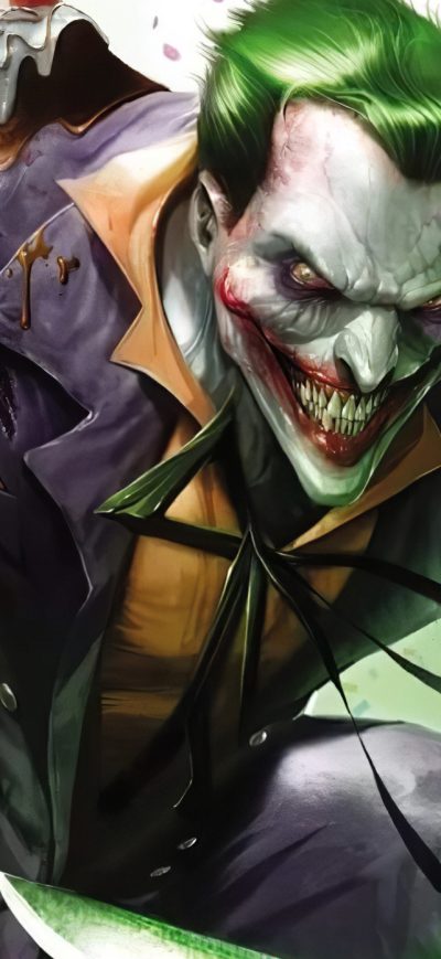 Fond d'écran iPhone Joker Danger Laugh Art