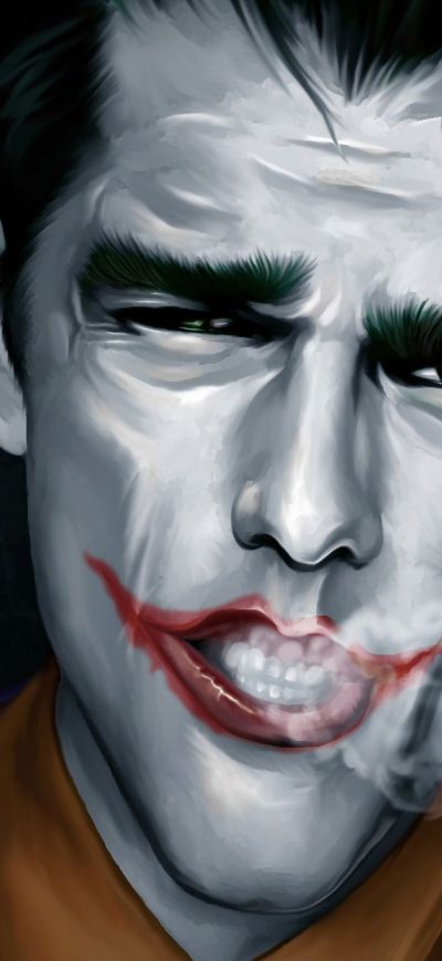 Fond d'écran Joker Smoker sur iPhone