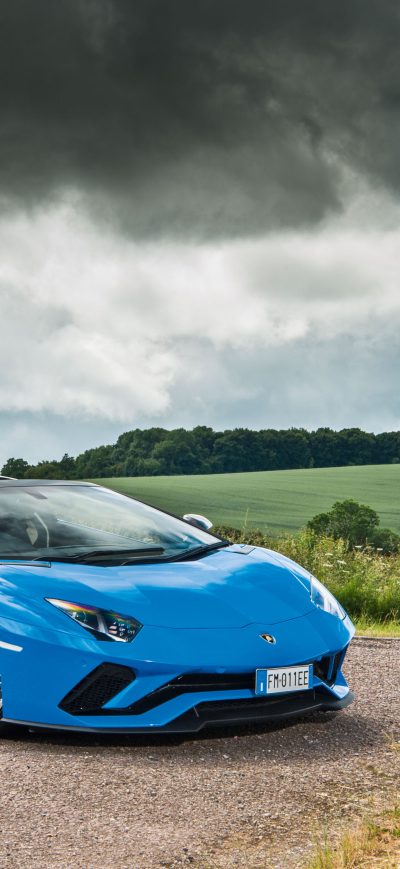 Fond d'écran iPhone Lamborghini Aventador S Roadster 4k