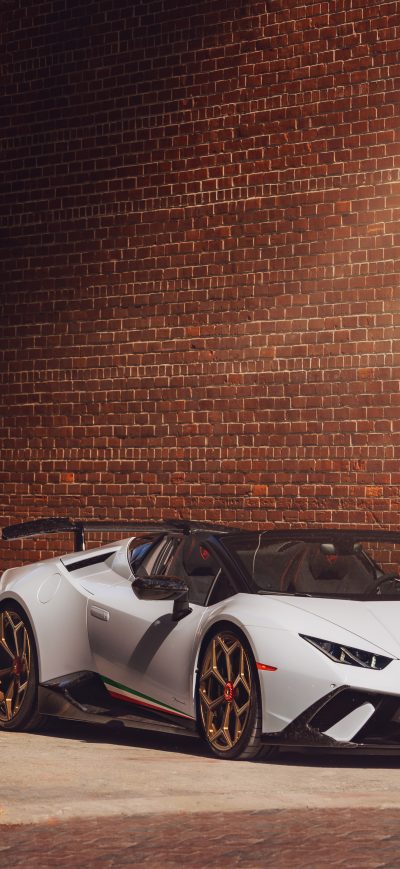 Fond d'écran iPhone Vossen Novitech Huracan Performance 8k