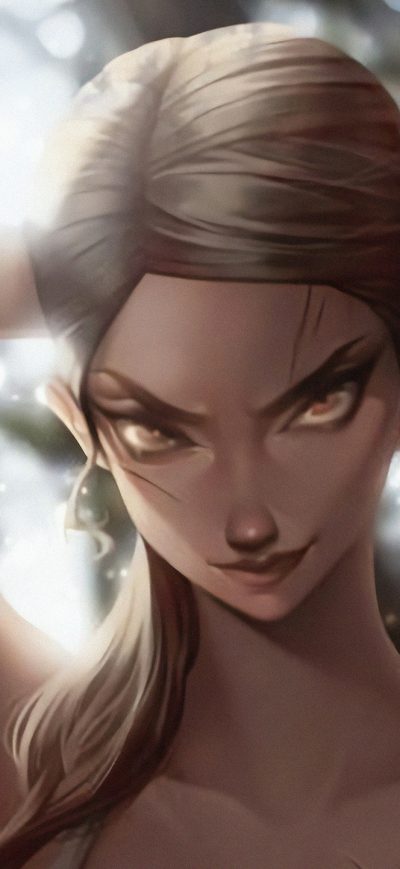 Fond d'écran iPhone Lara Croft Artworks