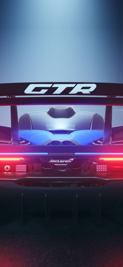 Fond d'écran iPhone 2019 McLaren Senna GTR Rear View