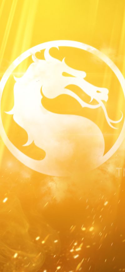 Fond d'écran iPhone Mortal Kombat 11 Logo