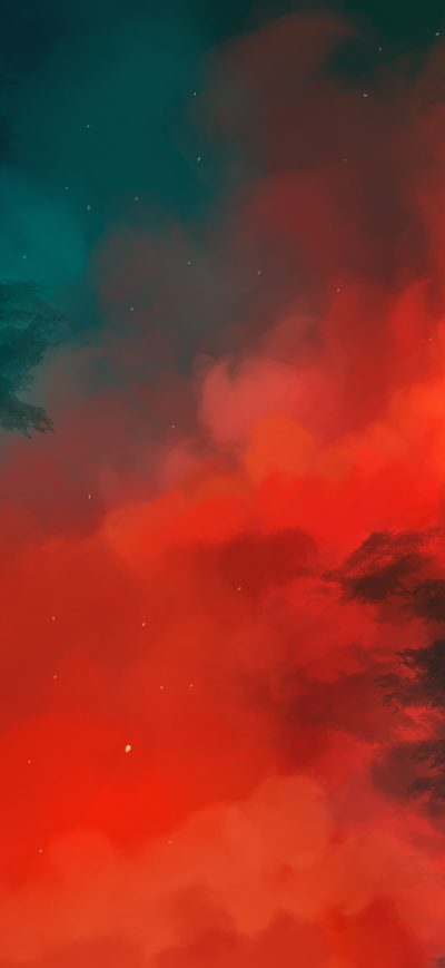 Fond d'écran iPhone Scifi Nebula 8k