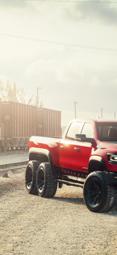 Fond d'écran iPhone Vossen Deep Lux Ram Force 6x6 8k