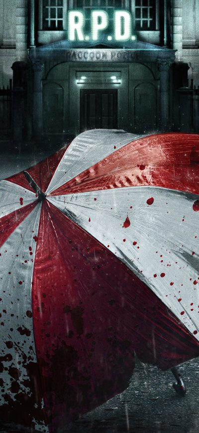 Fond d'écran iPhone 2021 Resident Evil Welcome To Raccoon City