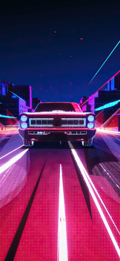 Fond d'écran iPhone Pontiac Gto Evening Ride 4k