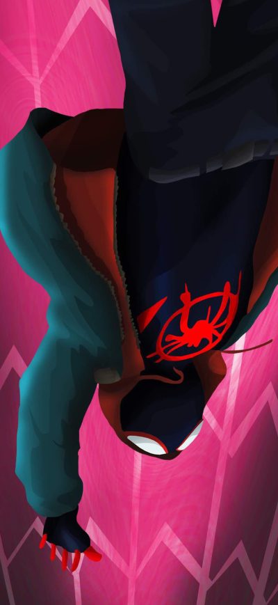 Fond d'écran iPhone Spiderman Multiverse 4k