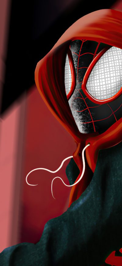 Fond d'écran iPhone Spider Man Miles Hoodie