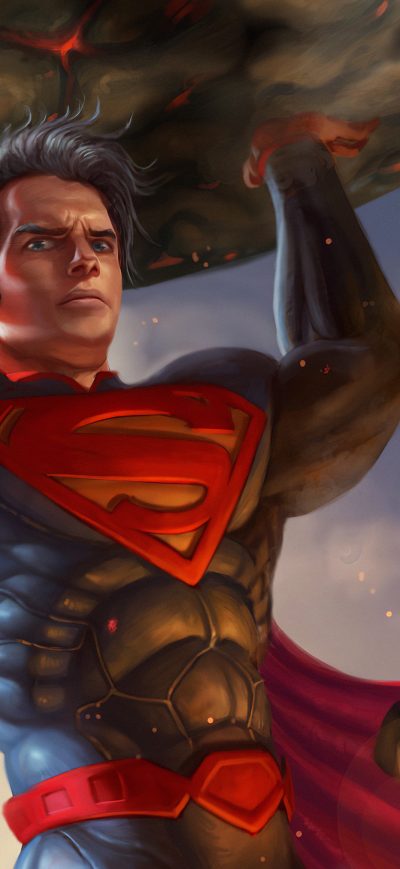 Fond d'écran iPhone Superman Art4k