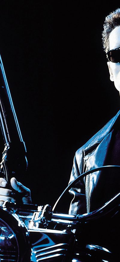 Fond d'écran iPhone Terminator 2 Arnold Schwarzenegger 4k