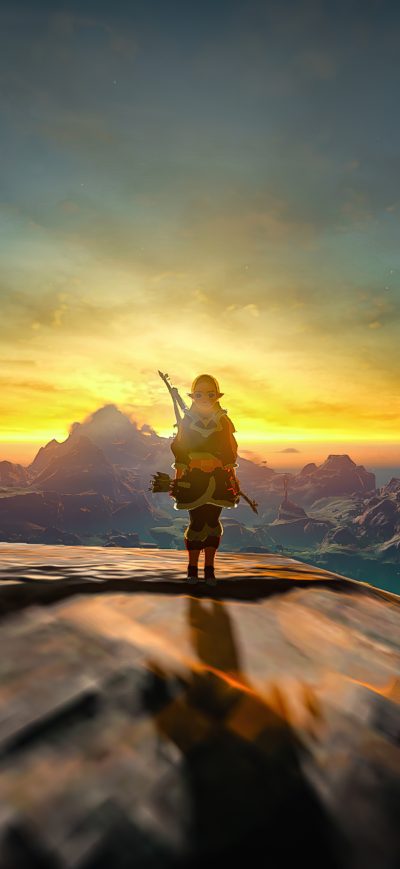 Fond d'écran iPhone 2022 The Legend Of Zelda Breath Of The Wild 4k