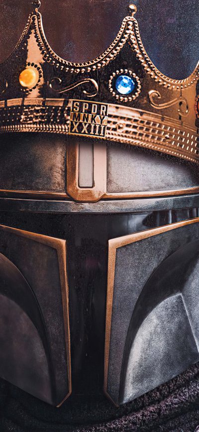 Fond d'écran iPhone The King Of Mandalorian 4k