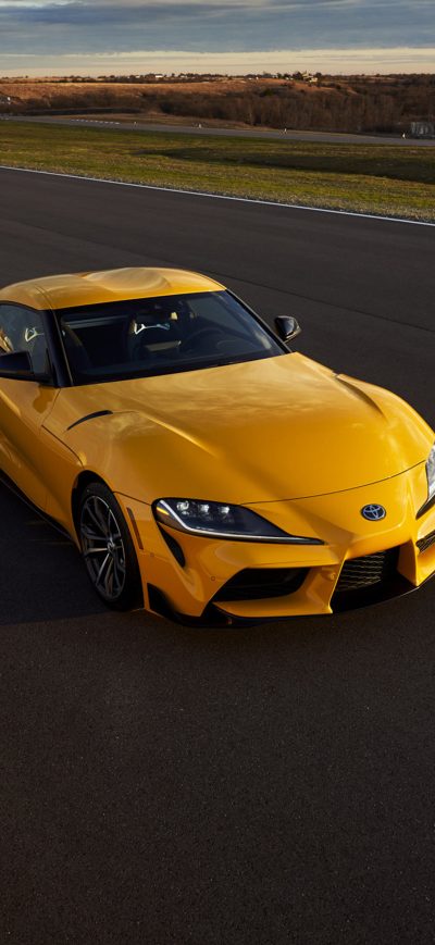 Fond d'écran iPhone Toyota Gr Supra 4k