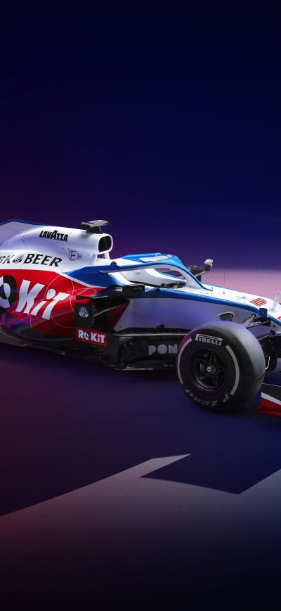 Fond d'écran iPhone Williams FW43 2020 8k