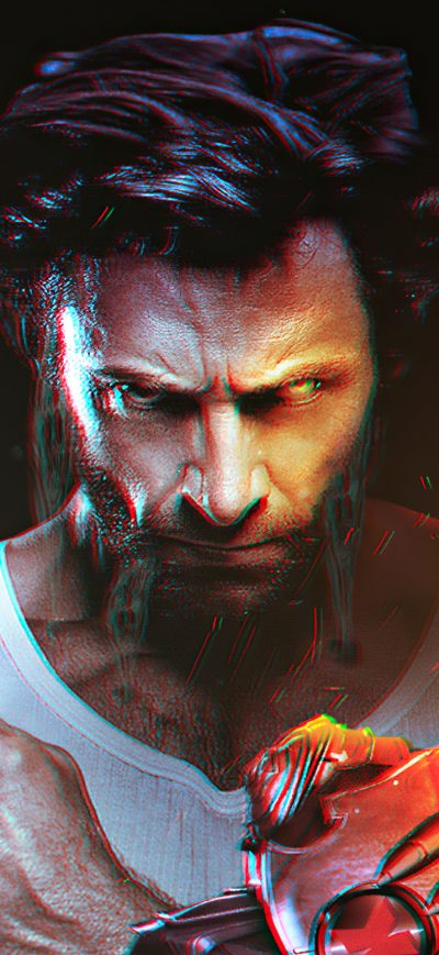 Fond d'écran iPhone Wolverine Art 2020
