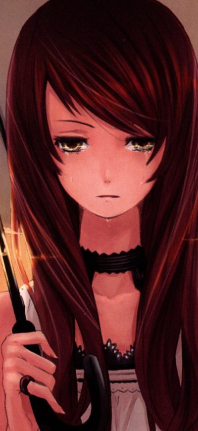 Fond d'écran iPhone Sad Anime Girl
