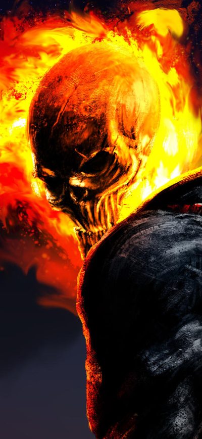 Fond d'écran iPhone Ghost Rider Sketch Art