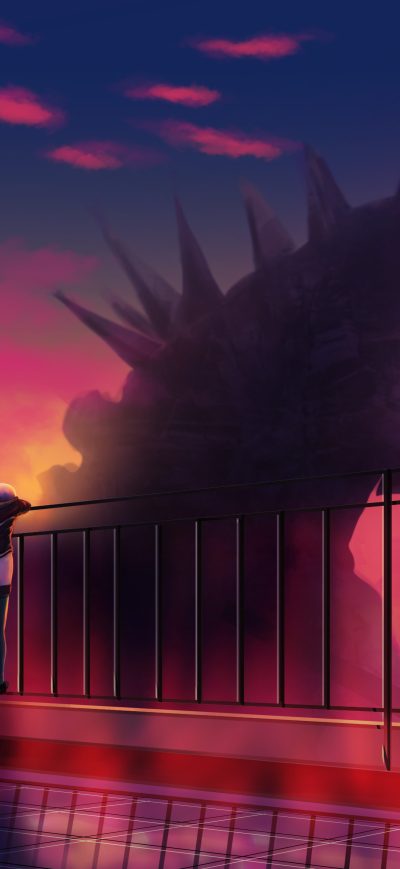 Fond d'écran Akane Shinjou Anime sur iPhone