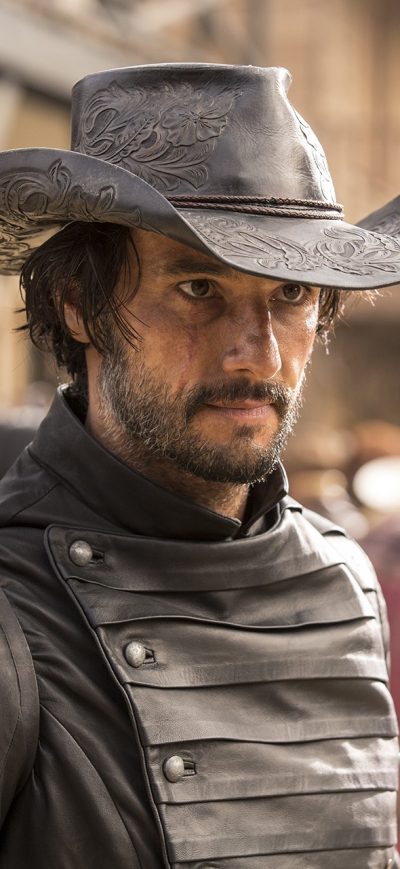 Fond d'écran Westworld Rodrigo Santoro sur iPhone