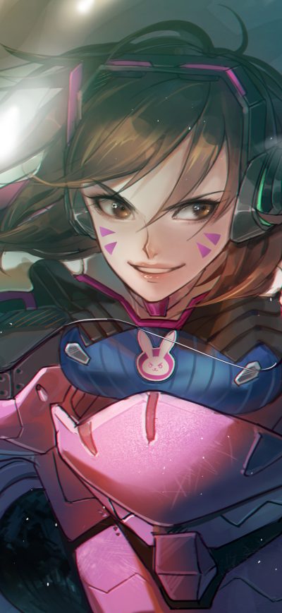 Fond d'écran iPhone Dva Overwatch Artwork 4k 5k