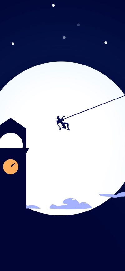 Fond d'écran iPhone Fortnite Minimal Clock Tower