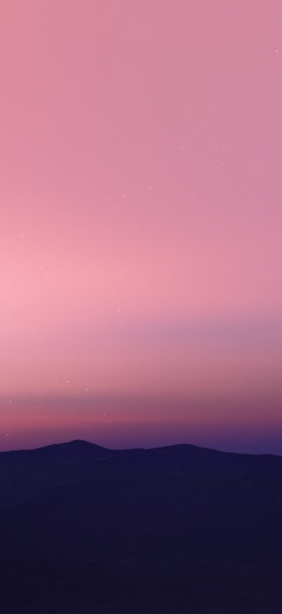 Fond d'écran iPhone Android Oreo Sky