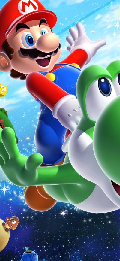 Fond d'écran iPhone Super Mario Galaxy 2