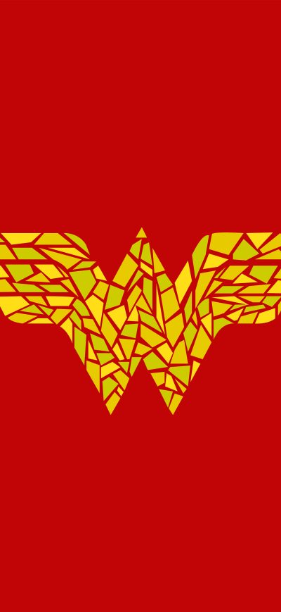 Fond d'écran iPhone Wonder Woman Logo Artwork