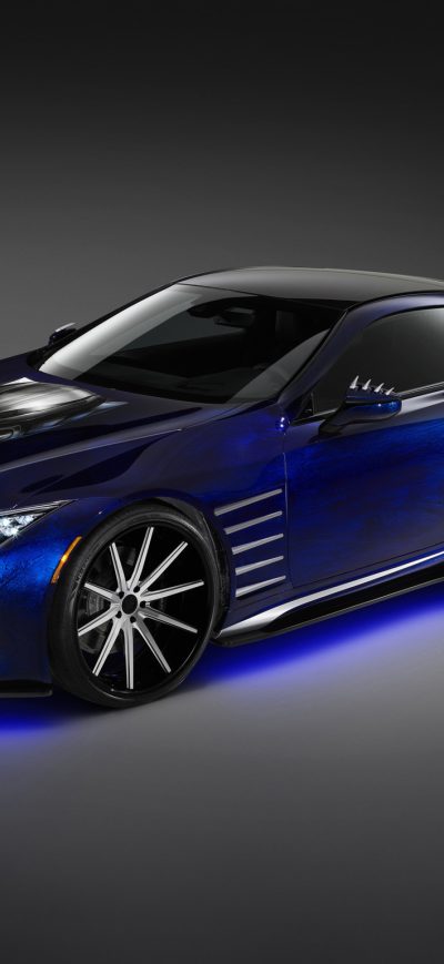 Fond d'écran iPhone Lexus Black Panther LC 500